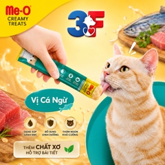 Súp Thưởng Me-o Creamy Treat Dành Cho Mèo Nhiều Vị