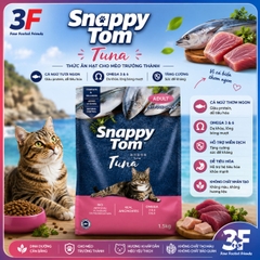 Thức Ăn Hạt Cho Mèo Snappy Tom - Bao 1,5 Kg |