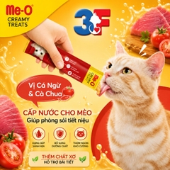 Súp Thưởng Me-o Creamy Treat Dành Cho Mèo Nhiều Vị