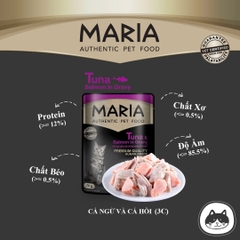 Pate Maria Cho Mèo Cao Cấp 70g Human Grade Nhập Khẩu Thái Lan - Grain Free, Hỗ Trợ Tiêu Hóa & Da Lông