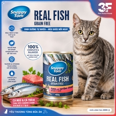 Pate cho mèo Snappy Tom - lon 400g |
