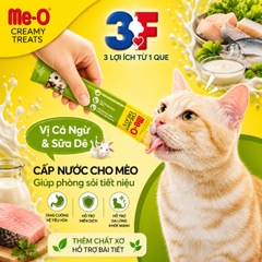 Súp Thưởng Me-o Creamy Treat Dành Cho Mèo Nhiều Vị