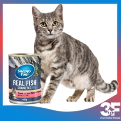 Pate cho mèo Snappy Tom - lon 400g |