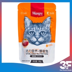 Pate cho mèo Wanpy - gói 80g |