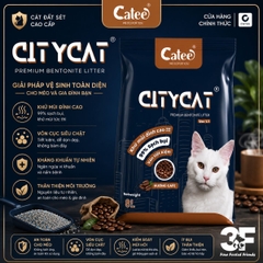 Cát vệ sinh đất sét cho mèo Citycat - 8L/4kg |