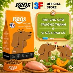 Thức Ăn Hạt Cho Chó Keos |
