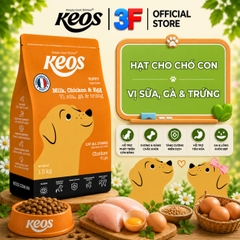 Thức Ăn Hạt Cho Chó Keos |