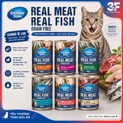 Pate cho mèo Snappy Tom - lon 400g |