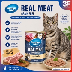 Pate cho mèo Snappy Tom - lon 400g |