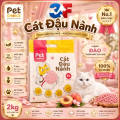 Cát vệ sinh đậu nành cho mèo Petchoice 6L/2kg |