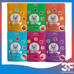 Pate Dành Cho Mèo 5Plus Catchy Cá Ngừ Mix Gói 70g