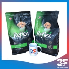 Thức Ăn Hạt Chó Reflex Plus Mini & Breeds Junior Vị Gà Cho Chó Con Bao 3Kg