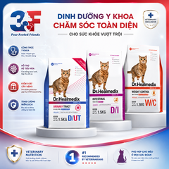 Thức Ăn Hạt Cho Mèo Dr. Healmedix - 1.5kg