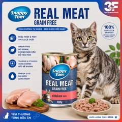Pate cho mèo Snappy Tom - lon 400g |