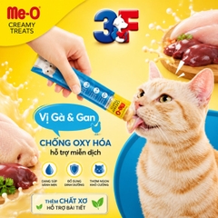 Súp Thưởng Me-o Creamy Treat Dành Cho Mèo Nhiều Vị