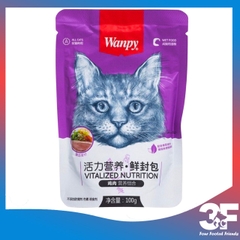 Pate cho mèo Wanpy - gói 80g |