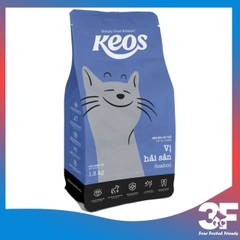 Thức Ăn Hạt Cho Mèo Mọi Lứa Tuổi Keos |