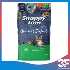 Thức Ăn Hạt Cho Mèo Snappy Tom - Bao 1,5 Kg |