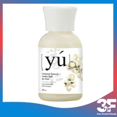 Sữa Tắm Yú Cao Cấp Dành Cho Chó Mèo Thú Cưng Lọ Nhỏ Tiện Lợi 30ml Nhiều Mùi