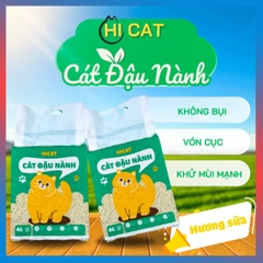 Cát Vệ Sinh Đậu Nành HICAT - 6L/2kg