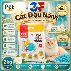 Cát vệ sinh đậu nành cho mèo Petchoice 6L/2kg |