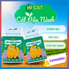 Cát Vệ Sinh Đậu Nành HICAT - 6L/2kg