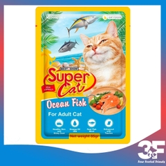 Pate Super Cat Dành Cho Mèo Con Và Mèo Trưởng Thành Gói 85gr