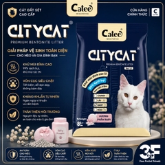 Cát vệ sinh đất sét cho mèo Citycat - 8L/4kg |