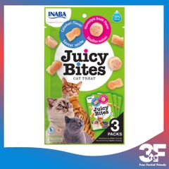 Bánh Thưởng Inaba Juicy Bite Dành Cho Mèo Siêu Thơm Mềm Hấp Dẫn Gói 33,9g