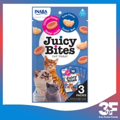 Bánh Thưởng Inaba Juicy Bite Dành Cho Mèo Siêu Thơm Mềm Hấp Dẫn Gói 33,9g