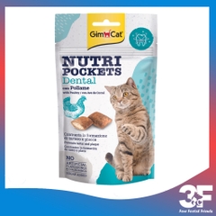 Bánh Snack Gimcat Nutri Pockets Mèo Có Nhân Gói
