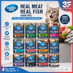 Pate cho mèo Snappy Tom - lon 400g |