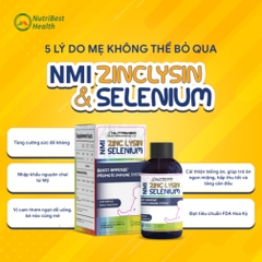 Thực phẩm bảo vệ sức khỏe NMI - ZINC LYSIN & SELENIUM