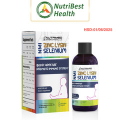 Thực phẩm bảo vệ sức khỏe NMI - ZINC LYSIN & SELENIUM