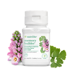 TPBVSK Nutrilite™ Memory Builder™ Supplement hỗ trợ trí não Hộp 60 viên