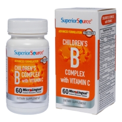Thực phẩm bảo vệ sức khoẻ SUPERIOR SOURCE Children's B Complex with Vitamin C