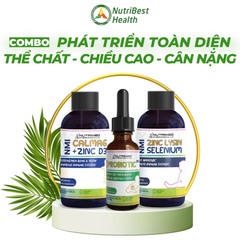 Combo cho bé Hỗ trợ phát triển toàn diện thể chất - chiều cao - cân nặng