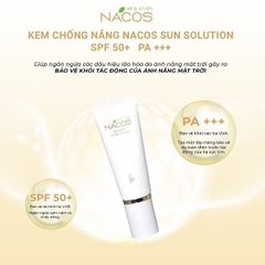 Kem chống nắng Nacos Sun Solution