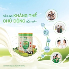 Thực phẩm bổ sung sữa non COLOS IgGOLD (COLOS IgGOLD LON)