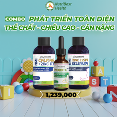 Combo cho bé Hỗ trợ phát triển toàn diện thể chất - chiều cao - cân nặng