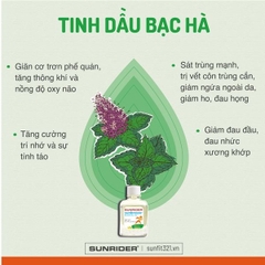 Tinh dầu thảo mộc siêu cô đặc Sunbreeze Sunrider (5ml)