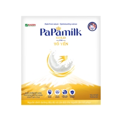 Thực phẩm bổ sung Papamilk Gold chứa tổ yến - Hộp 7 gói (gói 32g)