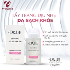Nước tẩy trang +Dr.lee sensi bio micellar water 200ml