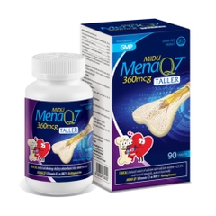 Thực phẩm bảo vệ sức khỏe: MiduMenaQ7 360mcg Taller (hộp 90 viên)