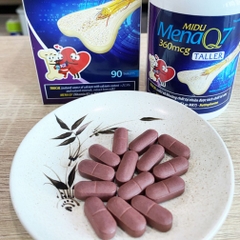 Thực phẩm bảo vệ sức khỏe: MiduMenaQ7 360mcg Taller (hộp 90 viên)
