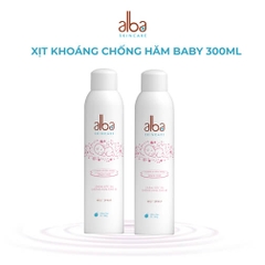 Xịt khoáng chống hăm cho bé Alba 300ml