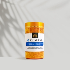 Thực phẩm bảo vệ sức khỏe KIWI GOLDEN KIWI Squalene 1000mg Soft Gel Capsule (Hộp 90 viên)