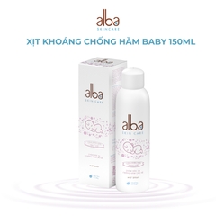 Xịt khoáng chống hăm cho bé Alba 150ml