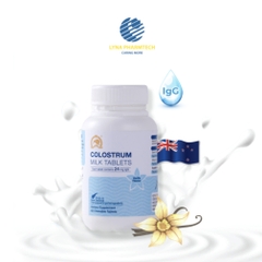 Thực phẩm bảo vệ sức khỏe KIWI GOLDEN KIWI Colostrum Milk Tablets 24IgG (Hộp 60 viên)