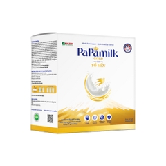 Thực phẩm bổ sung Papamilk Gold chứa tổ yến - Hộp 7 gói (gói 32g)